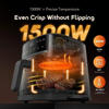 Picture of Oraimo NutriFry S1 Ultra 1500W 6L App Control Full Touchscreen Air Fryer (OAF-521A)