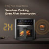 Picture of Oraimo NutriFry S1 Ultra 1500W 6L App Control Full Touchscreen Air Fryer (OAF-521A)