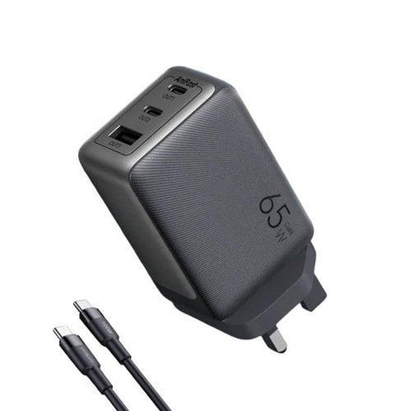 Picture of Oraimo HyperGaN 65 65W GaN Wall Charger Kit with 100W CC Cable (OCW-7652E+116CC)