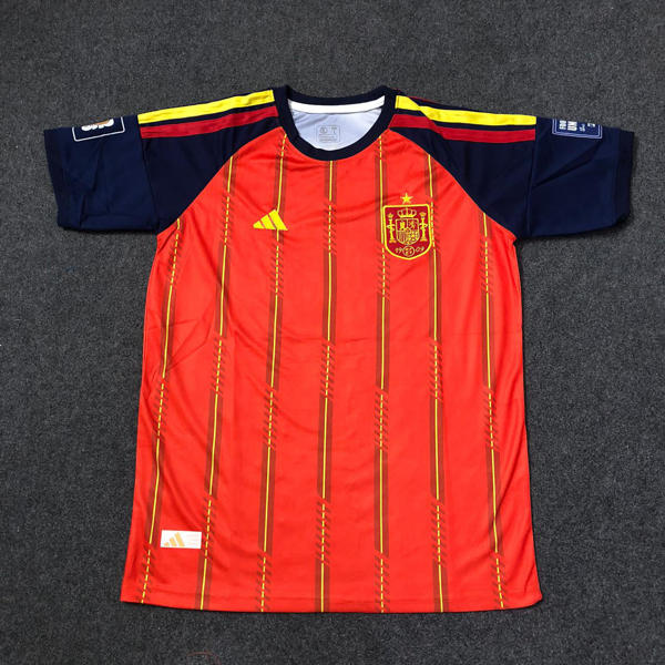 Picture of Spain Home Football Jersey 2026 World Cup Edition – Embroidery Logo