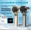 Picture of PREMIUM QUALITY M11 120 TOP SPEED MINI HAND FAN OR TURBO FAN WITH TYPE C CHARGING