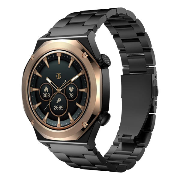 Picture of Titan Maestro Premium Metal Smartwatch with All SS construction, SingleSync BT Calling, Functional Crown