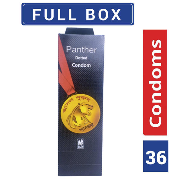 Picture of Panther - Dotted Condom - Full Box - 3x12=36pcs