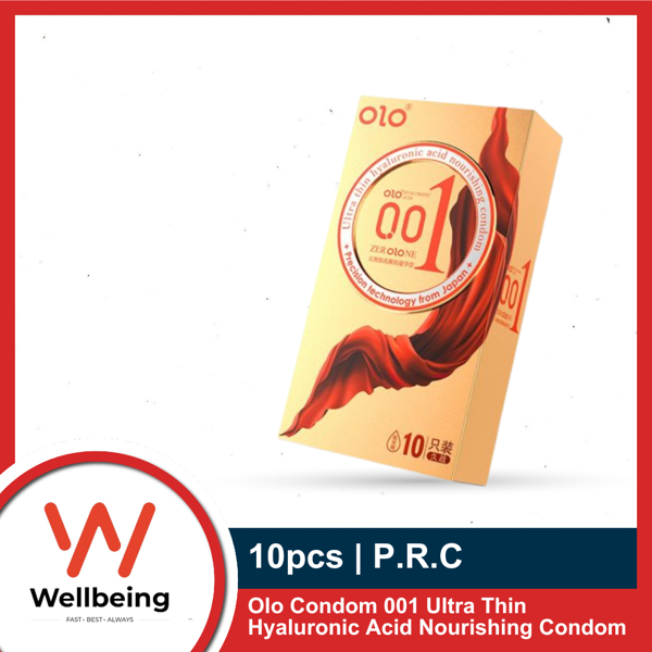Picture of Olo Condom 001 Ultra Thin Hyaluronic Acid Nourishing Condom 10pcs (Made in China)