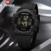 Picture of NAVIFORCE 7104 Men's Multi-Function Digital Wristwatch With Date Day Waterproof Silicone Strap Top Brand Luxury Classic Fashion Sports Watch