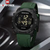 Picture of NAVIFORCE 7104 Men's Multi-Function Digital Wristwatch With Date Day Waterproof Silicone Strap Top Brand Luxury Classic Fashion Sports Watch