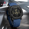 Picture of NAVIFORCE 7104 Men's Multi-Function Digital Wristwatch With Date Day Waterproof Silicone Strap Top Brand Luxury Classic Fashion Sports Watch
