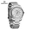 Picture of NAVIFORCE NF8029 Silver Stainless Steel Analog Watch For Men