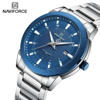 Picture of NAVIFORCE NF8029 Silver Stainless Steel Analog Watch For Men