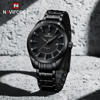 Picture of NAVIFORCE 8032 Alloy Quartz watches Stainless Steel strap with 30m waterproof men wristwatch Casual
