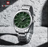 Picture of NAVIFORCE 8032 Alloy Quartz watches Stainless Steel strap with 30m waterproof men wristwatch Casual