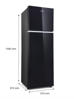 Picture of Whirlpool No Frost Refrigerator | NEO Inverter 258GD PRM | Crystal Black | 245L